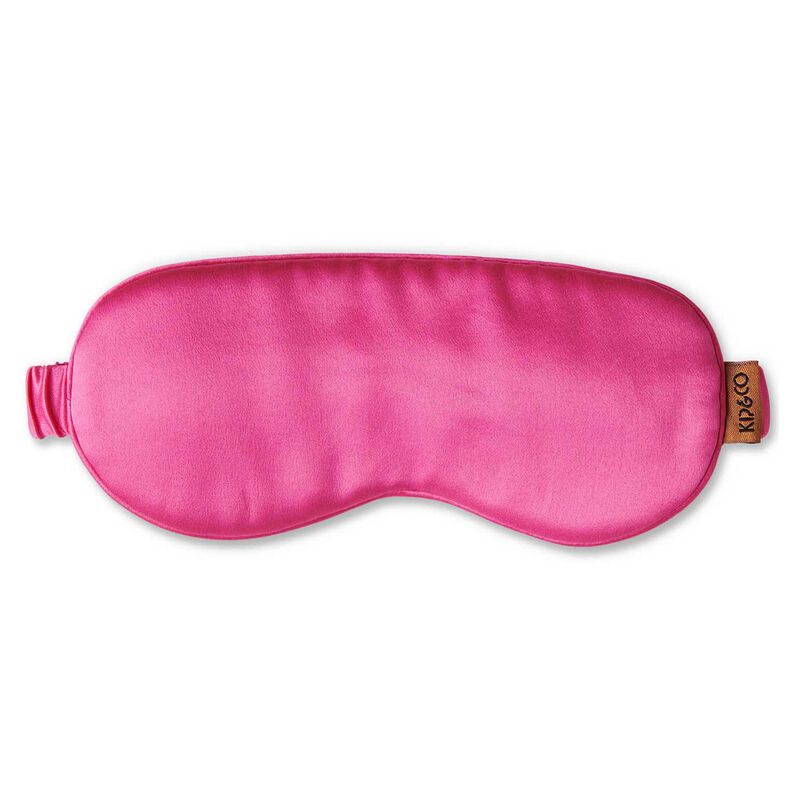 Kip&Co Perfect Pink Silk Eye Mask image number 0